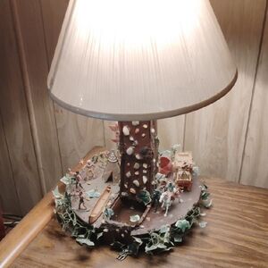 Rustic Western Themed Table Lamp